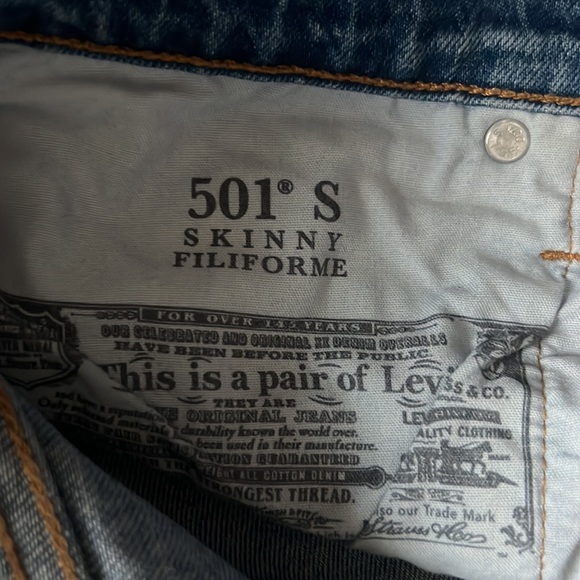 Levis 501 Jeans - Picture 3 of 5